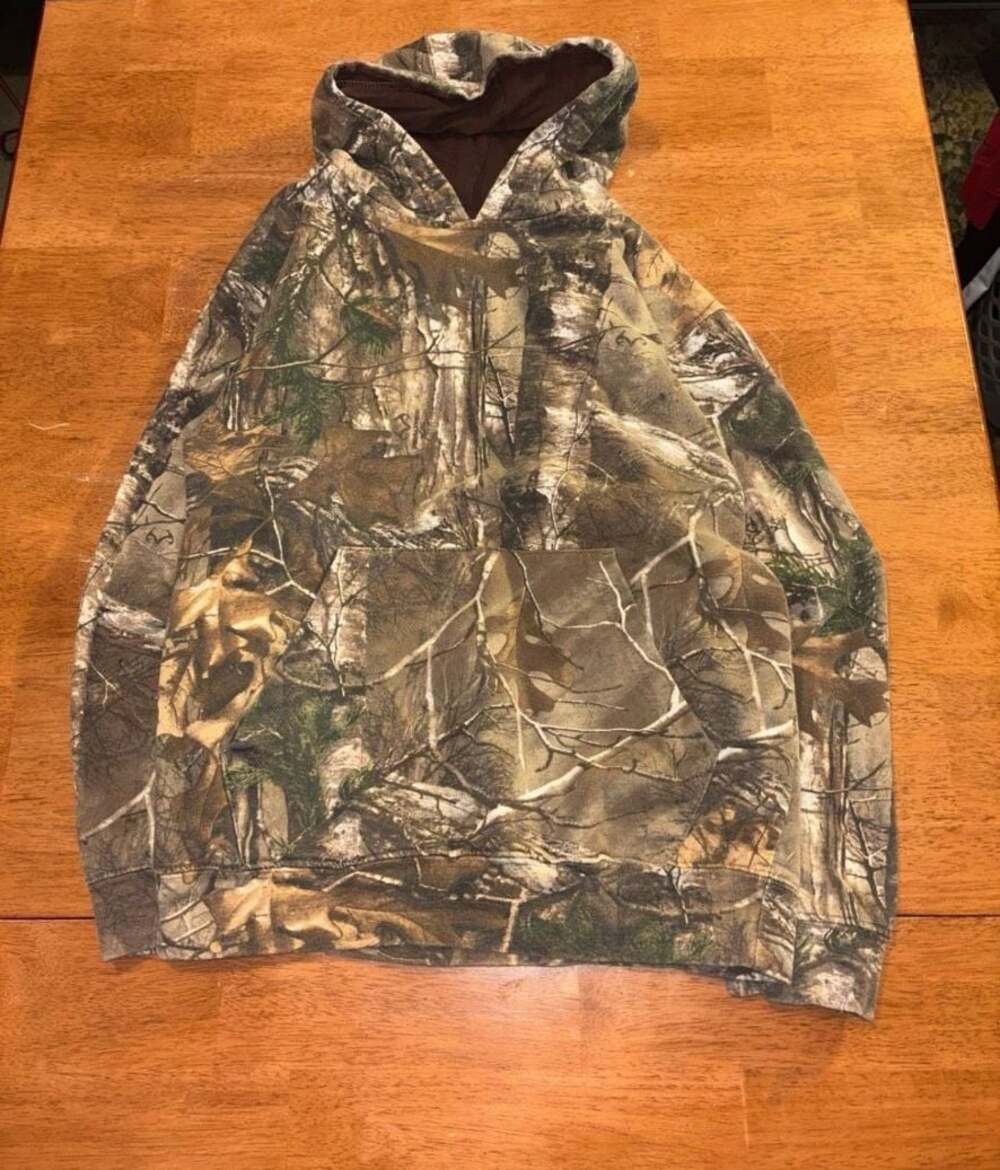 Sweet Bay Camouflage Pullover Hoodie Size Small
